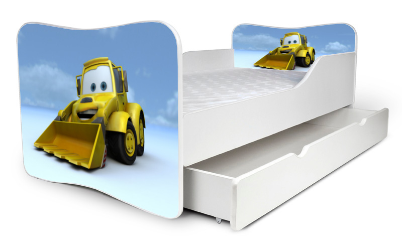 Detská posteľ Little Diggy + šuflík